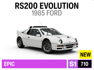 Ford RS200 Evolution