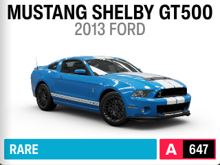 Ford Mustang Shelby GT500
