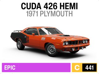 Plymouth Cuda 426 Hemi