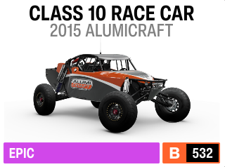 Alumicraft Class 10 Race Car